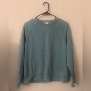 Forever 21 Women Light Blue Crewneck Sweatershirt Size Small